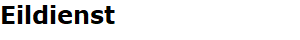 Eildienst